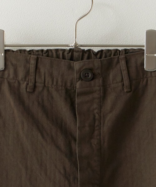 orSlow(オアスロウ)の「orSlow/オアスロウ WIDE FIT FRENCH WORK PANTS ワイドフィット フレンチワークパンツ 2026年 夏 夏服 秋服(チノパンツ・メンズ・カーキ/グレー・4/3/2)」の13枚目の写真