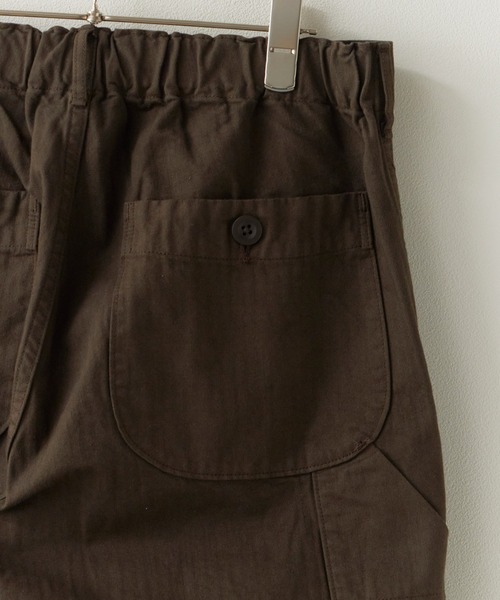 orSlow(オアスロウ)の「orSlow/オアスロウ WIDE FIT FRENCH WORK PANTS ワイドフィット フレンチワークパンツ 2026年 夏 夏服 秋服(チノパンツ・メンズ・カーキ/グレー・4/3/2)」の9枚目の写真