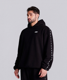 FREEDOM（フリーダム）の「スモールロゴレタリングフリースフードパーカー（ブラック）（パーカー）」