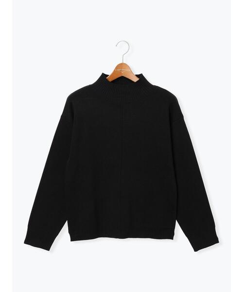 Lugnoncure(ルノンキュール)の「コットンタッチハイネックニットプルオーバー(ニット/セーター・レディース・イエロー/ネイビー/ブラック/オフホワイト/ミント・F)」の18枚目の写真