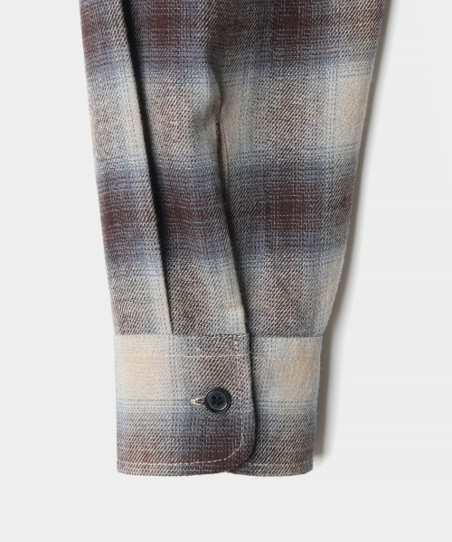 INDUST(インダスト)の「アッシュフォードチェックシャツ_ネイビー(シャツ/ブラウス・レディース・ネイビー・1(S)/2(M)/3(L))」の7枚目の写真