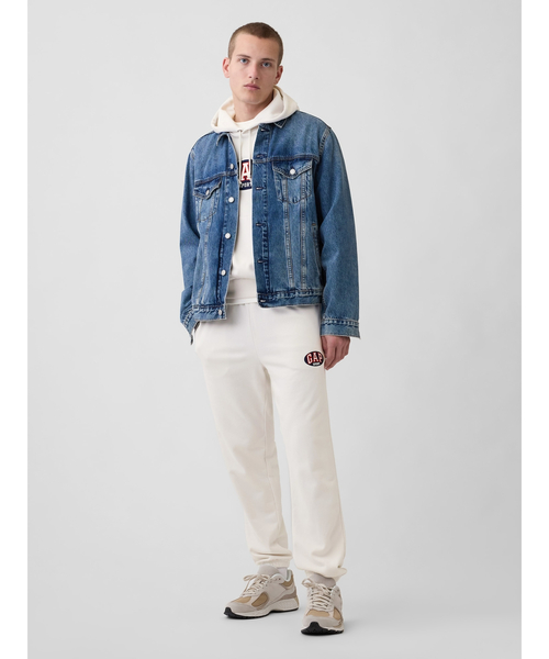 GAP(ギャップ)の「ヴィンテージソフト フレンチテリー GAPロゴ リラックスフィット ジョガーパンツ(スウェットパンツ・メンズ・ホワイト/ネイビー/ブラック/レッド・XL/S/XS/L/M)」の22枚目の写真
