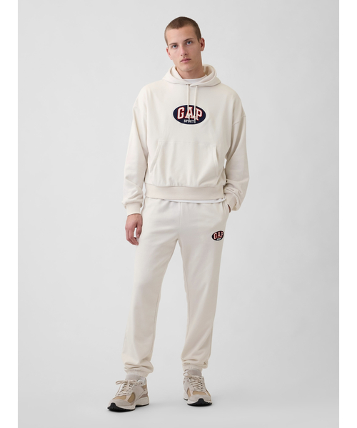 GAP（ギャップ）の「ヴィンテージソフト フレンチテリー GAPロゴ リラックスフィット ジョガーパンツ（スウェットパンツ・メンズ・ホワイト/ネイビー/ブラック/レッド・XL/S/XS/L/M）」の5枚目の写真