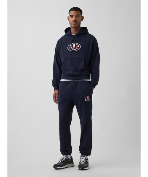 GAP（ギャップ）の「ヴィンテージソフト フレンチテリー GAPロゴ リラックスフィット ジョガーパンツ（スウェットパンツ・メンズ・ホワイト/ネイビー/ブラック/レッド・XL/S/XS/L/M）」の6枚目の写真