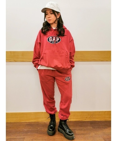 GAP（ギャップ）の「ヴィンテージソフト フレンチテリー GAPロゴ リラックスフィット ジョガーパンツ（スウェットパンツ・メンズ・ホワイト/ネイビー/ブラック/レッド・XL/S/XS/L/M）」の17枚目の写真