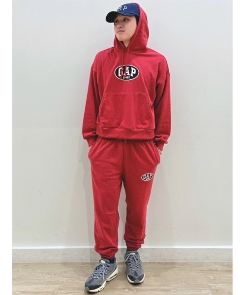 GAP（ギャップ）の「ヴィンテージソフト フレンチテリー GAPロゴ リラックスフィット ジョガーパンツ（スウェットパンツ・メンズ・ホワイト/ネイビー/ブラック/レッド・XL/S/XS/L/M）」の18枚目の写真