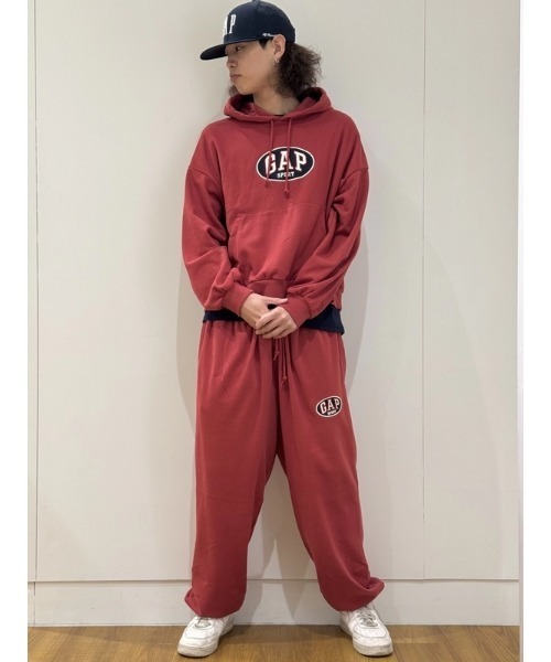 GAP（ギャップ）の「ヴィンテージソフト フレンチテリー GAPロゴ リラックスフィット ジョガーパンツ（スウェットパンツ・メンズ・ホワイト/ネイビー/ブラック/レッド・XL/S/XS/L/M）」の20枚目の写真