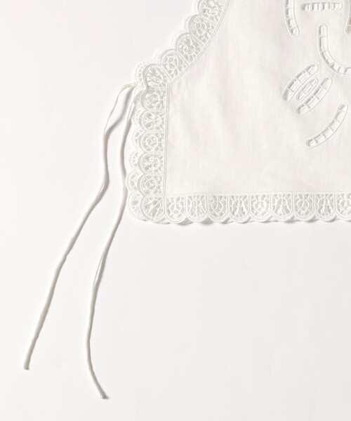 fennica（フェニカ）の「dahl'ia / エンブロイダリー カットワーク プルオーバー（シャツ/ブラウス・レディース・ブラック/ホワイト・ONE SIZE）」の5枚目の写真