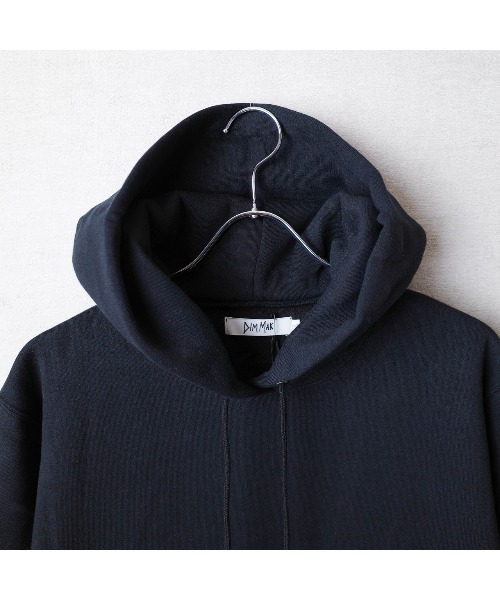 DIM MAK（ディムマック）の「【PH1】【DIM MAK】LOGO SLEEVE COTTON WOOL PARKA DIM-16FHD-002（パーカー・メンズ・ブラック・MEDIUM/LARGE）」の4枚目の写真