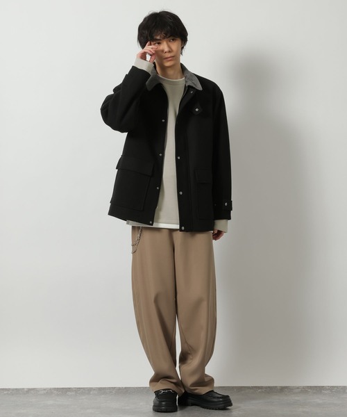 LAKOLE（ラコレ）の「レイヤーダンボールロンT / 640300（Tシャツ/カットソー・メンズ・ブラック/ブルー/グレー・LARGE/MEDIUM）」の12枚目の写真