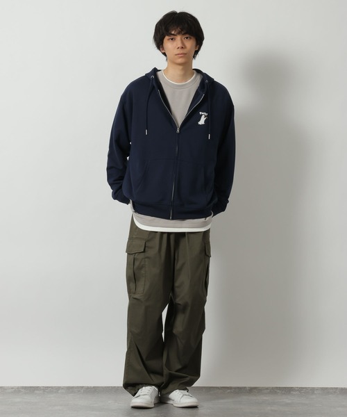 LAKOLE（ラコレ）の「レイヤーダンボールロンT / 640300（Tシャツ/カットソー・メンズ・ブラック/ブルー/グレー・LARGE/MEDIUM）」の13枚目の写真