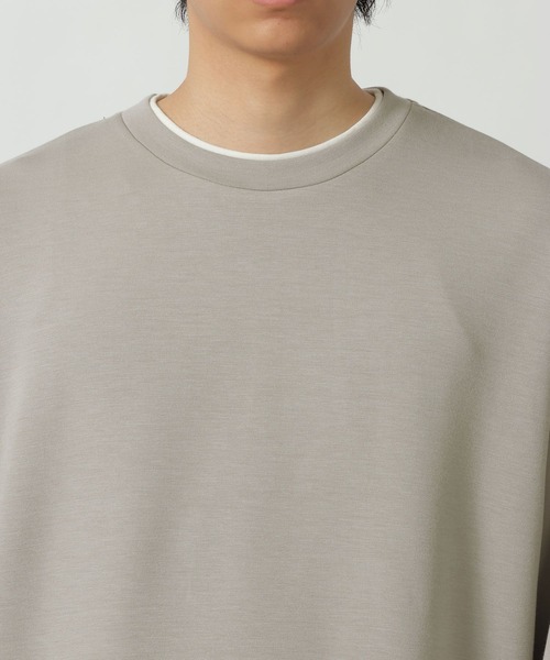 LAKOLE（ラコレ）の「レイヤーダンボールロンT / 640300（Tシャツ/カットソー・メンズ・ブラック/ブルー/グレー・LARGE/MEDIUM）」の8枚目の写真