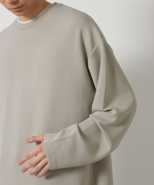 LAKOLE（ラコレ）の「レイヤーダンボールロンT / 640300（Tシャツ/カットソー・メンズ・ブラック/ブルー/グレー・LARGE/MEDIUM）」の9枚目の写真