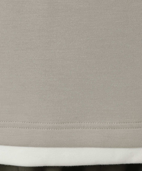 LAKOLE（ラコレ）の「レイヤーダンボールロンT / 640300（Tシャツ/カットソー・メンズ・ブラック/ブルー/グレー・LARGE/MEDIUM）」の11枚目の写真