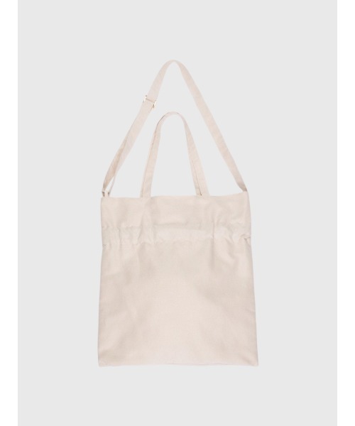 EIMY ISTOIRE(エイミーイストワール)の「EIMYロゴリボントート(トートバッグ・レディース・ピンク/ホワイト×ブラック/ブラック・F)」の9枚目の写真