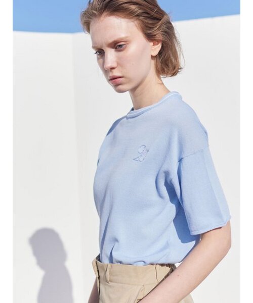 AYIHOLIC CASHMERE(アイホリックカシミア)の「セミオーバー ローリングアップ ラウンドニット(ニット/セーター・レディース・その他・FREE)」の7枚目の写真
