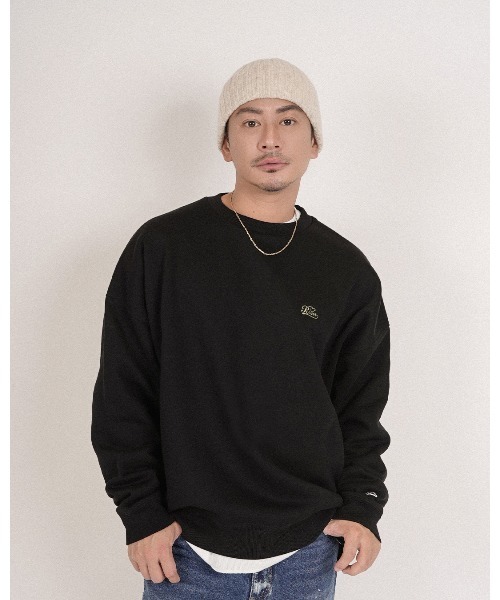 #Re:room(リルーム)の「Rrmハートエンブロイダリービッグトレーナー(スウェット・メンズ・グレー/ブラック・M-L/S-M)」の19枚目の写真