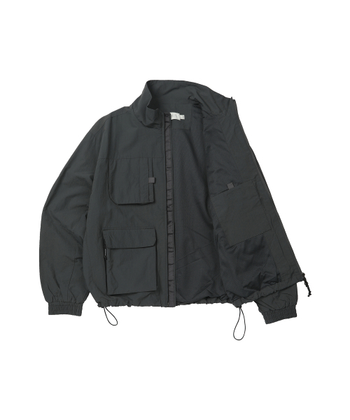 SECONDMONO（セカンドモノローグ）の「Nylon Wind Field Jacket [DGRAY]_COOSJP026DGRAY（ナイロンジャケット・レディース・その他・M/S/XL/L）」の4枚目の写真