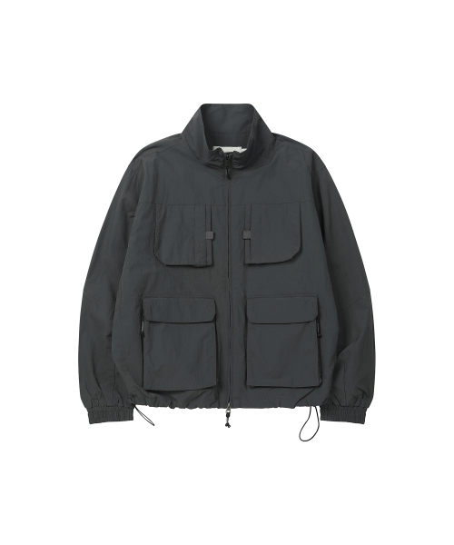 SECONDMONO（セカンドモノローグ）の「Nylon Wind Field Jacket [DGRAY]_COOSJP026DGRAY（ナイロンジャケット・レディース・その他・M/S/XL/L）」の5枚目の写真