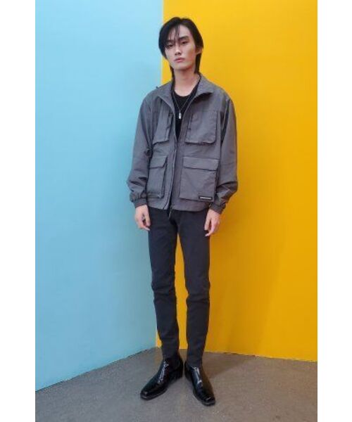 SECONDMONO（セカンドモノローグ）の「Nylon Wind Field Jacket [DGRAY]_COOSJP026DGRAY（ナイロンジャケット・レディース・その他・M/S/XL/L）」の12枚目の写真
