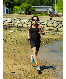 FINDCHILLIN（ファインド チリン）の「R02 スターターランニングボブサンハーフタイツ（レギンス/スパッツ）」