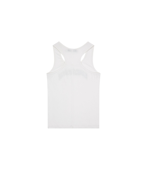 MEA（メア）の「EMPTY ANSWER TANK TOP [WHITE]（Tシャツ/カットソー・メンズ・ホワイト・FREE）」の3枚目の写真