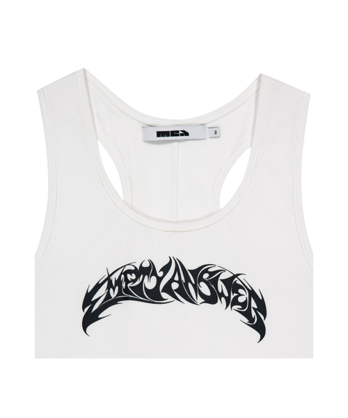 MEA（メア）の「EMPTY ANSWER TANK TOP [WHITE]（Tシャツ/カットソー・メンズ・ホワイト・FREE）」の4枚目の写真