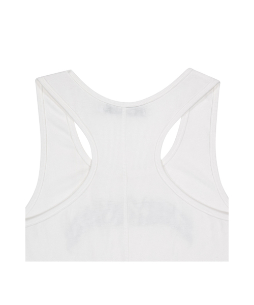 MEA（メア）の「EMPTY ANSWER TANK TOP [WHITE]（Tシャツ/カットソー・メンズ・ホワイト・FREE）」の5枚目の写真