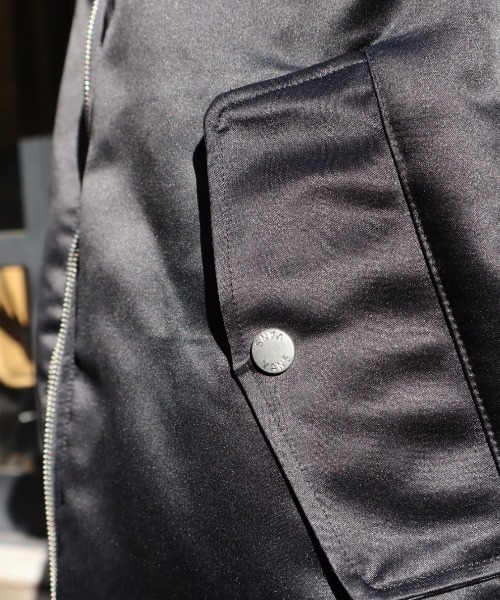 VANS（バンズ）の「【BILLY'S EXCLUSIVE】JOCKEY BOMBER VEST　126R1083507（MA-1・メンズ・ブラック・LARGE/MEDIUM）」の6枚目の写真