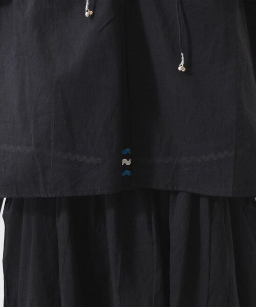 trepied（トレピエ）の「【別注】trepied / ティアード ブラウス（シャツ/ブラウス・レディース・ホワイト/ブラック・ONE SIZE）」の13枚目の写真