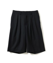 BEAMS | 【ワイドストレートフィット】ショート スラックス(スラックス)