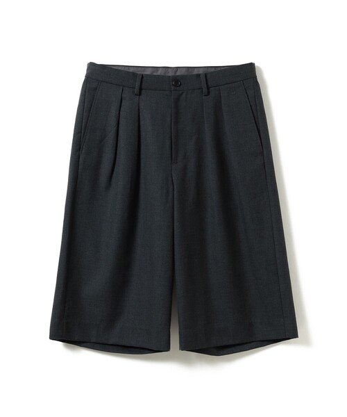 BEAMS（ビームス）の「【ワイドストレートフィット】ショート スラックス（スラックス・メンズ・チャコールグレー/ブラック・S/M/L/XL）」の5枚目の写真
