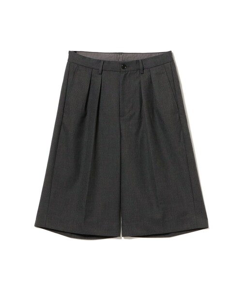 BEAMS（ビームス）の「【ワイドストレートフィット】ショート スラックス（スラックス・メンズ・チャコールグレー/ブラック・S/M/L/XL）」の15枚目の写真