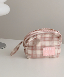 NUANAME（ヌアネーム）の「デュアルジッパーポーチピュアブランシュ（ポーチ）」