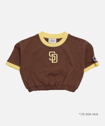 JAM & LINK（ジャムアンドリンク）の「〈MLB〉ショート丈半袖Tシャツ（Tシャツ/カットソー）」