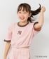 MLB（メジャーリーグベースボール）の「〈MLB〉ショート丈半袖Tシャツ（Tシャツ/カットソー・150cm）」