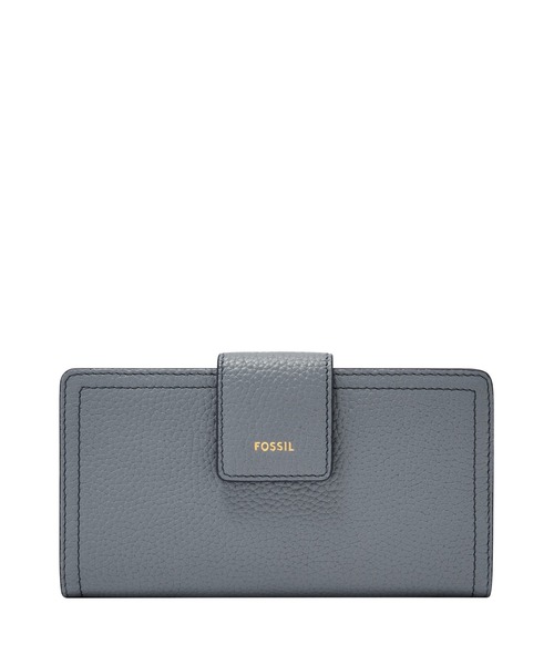 フォッシル 長財布 レディース レザー ブルー SL7830450（財布 