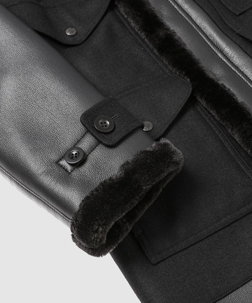JUNYA WATANABE MAN（ジュンヤワタナベマン）の「「FILSON」W-NAME FAKEFUR COAT（その他アウター・メンズ・ブラック・XS）」の10枚目の写真