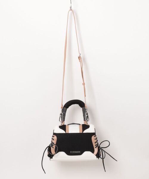STEVE MADDEN(スティーブマデン)の「2WAYハンドルバッグ/S.MADDEN BDIEGO-XS(ショルダーバッグ・レディース・ブラック系その他・F)」の2枚目の写真