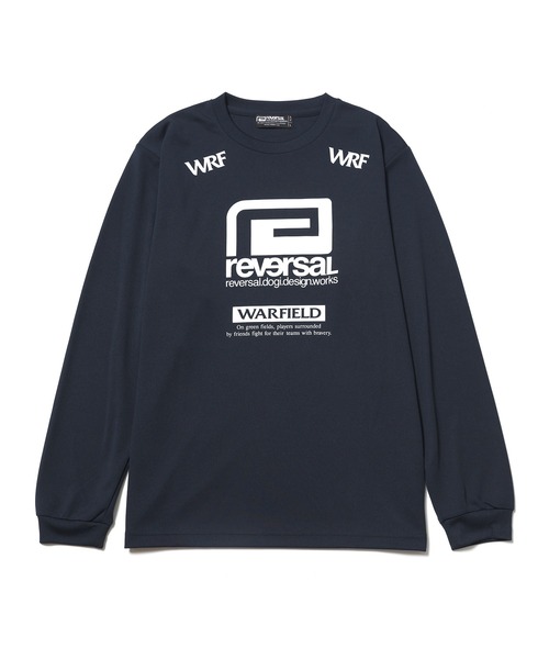 REVERSAL リバーサル 速乾 ドライ Tシャツ黒 reversal/リバーサル＞Warfield DRY LONG MESH TEE（Tシャツ