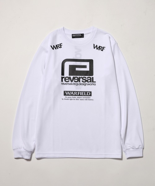 reversal.dogi.design.works（リバーサル・ドーギ・デザイン・ワークス）の「＜reversal/リバーサル＞Warfield DRY LONG MESH TEE（Tシャツ/カットソー・メンズ・ホワイト/ネイビー/ブラック・MEDIUM/X-LARGE/LARGE/XXX-LARGE/XX-LARGE/SMALL）」の2枚目の写真