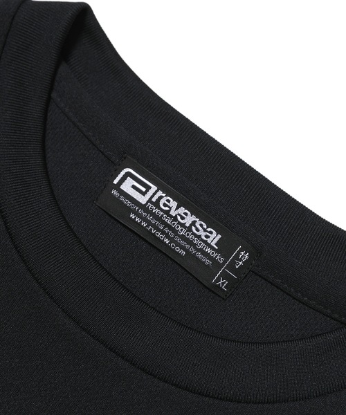 reversal.dogi.design.works（リバーサル・ドーギ・デザイン・ワークス）の「＜reversal/リバーサル＞Warfield DRY LONG MESH TEE（Tシャツ/カットソー・メンズ・ホワイト/ネイビー/ブラック・MEDIUM/X-LARGE/LARGE/XXX-LARGE/XX-LARGE/SMALL）」の5枚目の写真