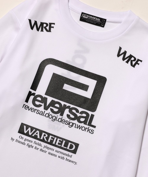 reversal.dogi.design.works（リバーサル・ドーギ・デザイン・ワークス）の「＜reversal/リバーサル＞Warfield DRY LONG MESH TEE（Tシャツ/カットソー・メンズ・ホワイト/ネイビー/ブラック・MEDIUM/X-LARGE/LARGE/XXX-LARGE/XX-LARGE/SMALL）」の8枚目の写真
