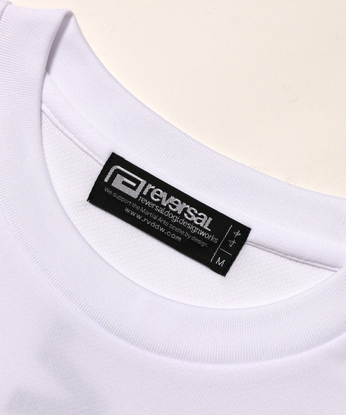 reversal.dogi.design.works（リバーサル・ドーギ・デザイン・ワークス）の「＜reversal/リバーサル＞Warfield DRY LONG MESH TEE（Tシャツ/カットソー・メンズ・ホワイト/ネイビー/ブラック・MEDIUM/X-LARGE/LARGE/XXX-LARGE/XX-LARGE/SMALL）」の9枚目の写真