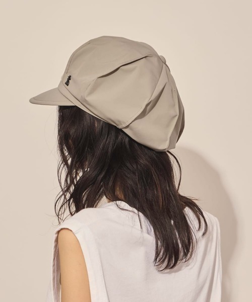 arth（アース）の「arth  Teck Fabric Tuck Cas / アース（キャスケット・メンズ・ベージュ/ダークグレー・60cm/58cm）」の21枚目の写真