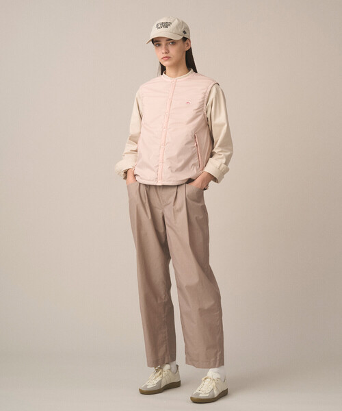 DANTON(ダントン)の「Women's Stunner Nylon 2tuck Easy Pants(その他パンツ・レディース・ピンク系その他/グレー系その他/オリーブ/ブラック/グレイッシュベージュ・36/38)」の7枚目の写真