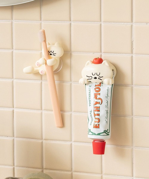 Brunch Brother（ブランチブラザー）の「Romane corp.／モグリ歯磨きセット（その他雑貨・レディース・アイボリー/ブラック・FREE）」の2枚目の写真