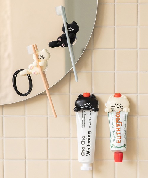 Brunch Brother（ブランチブラザー）の「Romane corp.／モグリ歯磨きセット（その他雑貨・レディース・アイボリー/ブラック・FREE）」の4枚目の写真