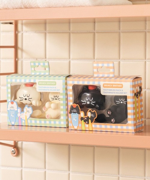 Brunch Brother（ブランチブラザー）の「Romane corp.／モグリ歯磨きセット（その他雑貨・レディース・アイボリー/ブラック・FREE）」の5枚目の写真