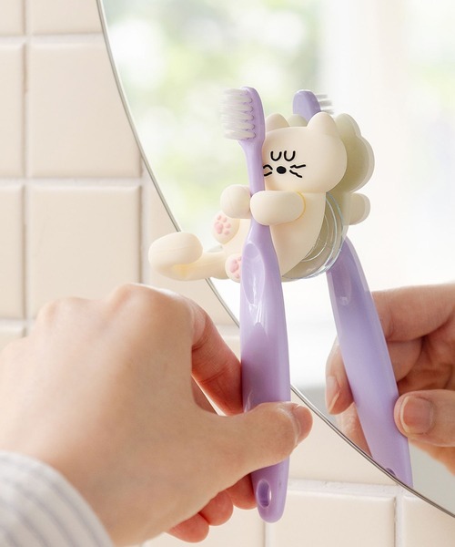 Brunch Brother（ブランチブラザー）の「Romane corp.／モグリ歯磨きセット（その他雑貨・レディース・アイボリー/ブラック・FREE）」の9枚目の写真